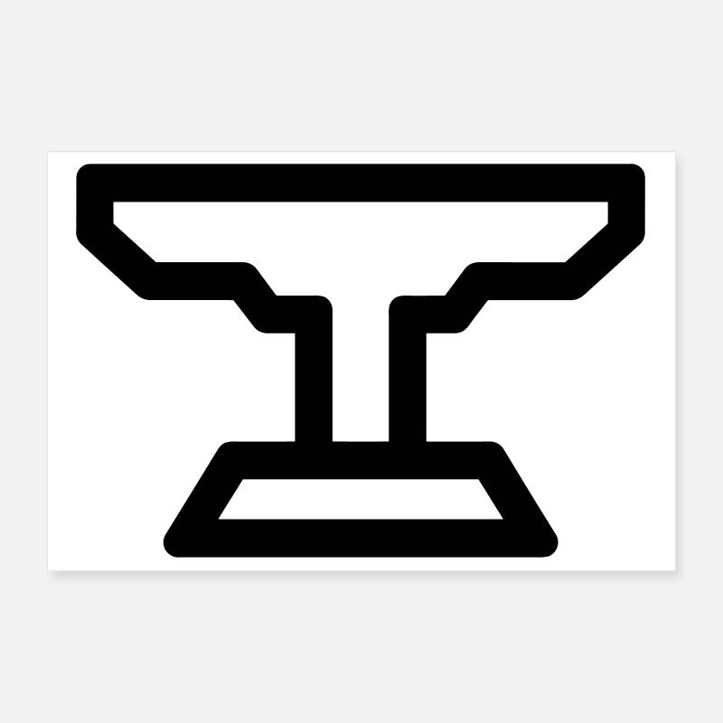 anvil Poster 12" x 8" (30x20 cm)