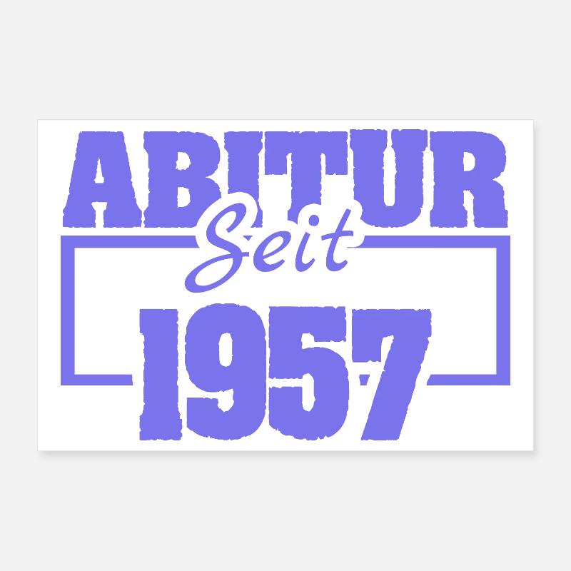 1957 Poster 30 x 20 cm