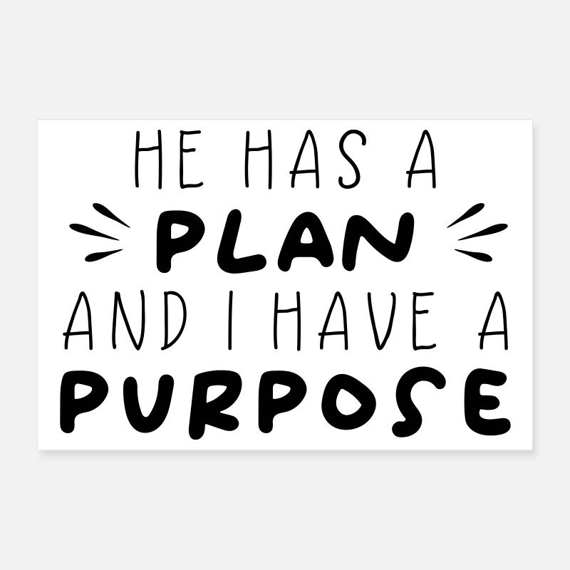 Plan & But Poster 30 x 20 cm