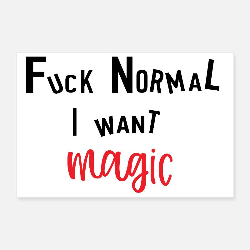 Magic Poster 12" x 8" (30x20 cm)