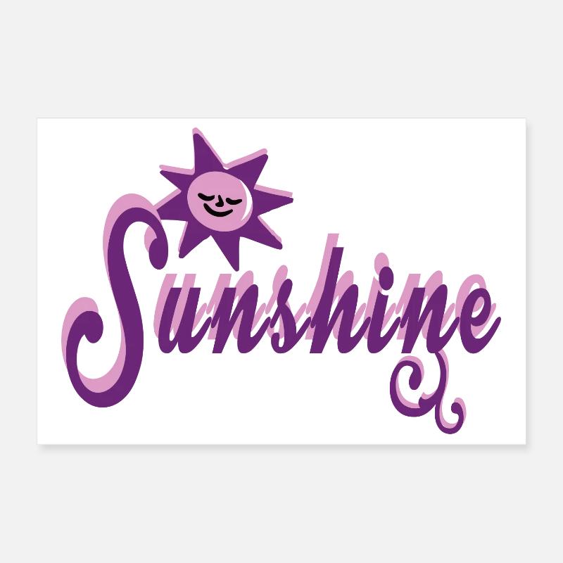 Mon soleil Poster 30 x 20 cm