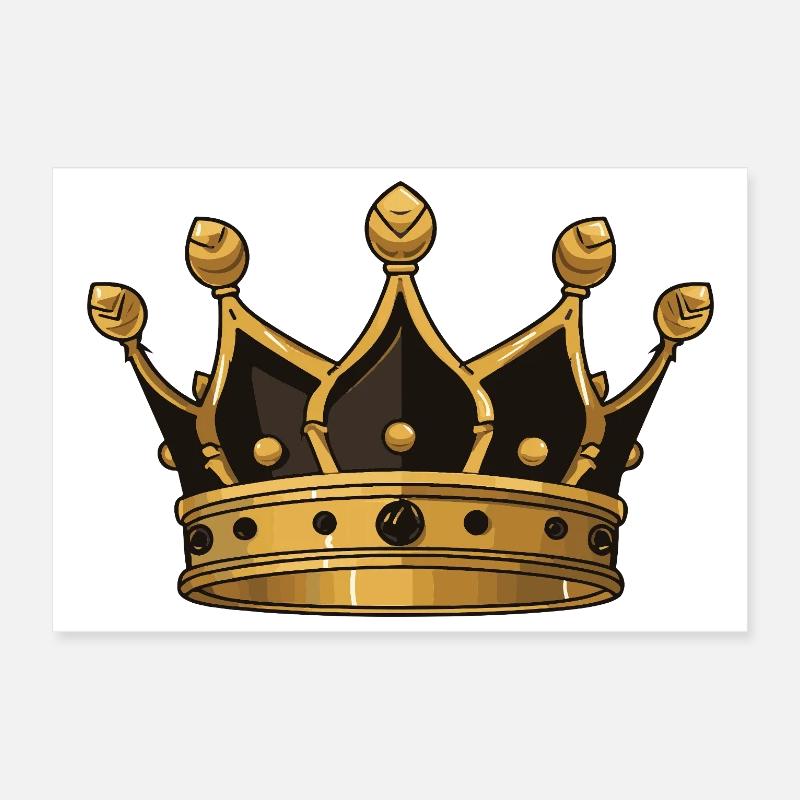Symbole de la couronne Poster 30 x 20 cm