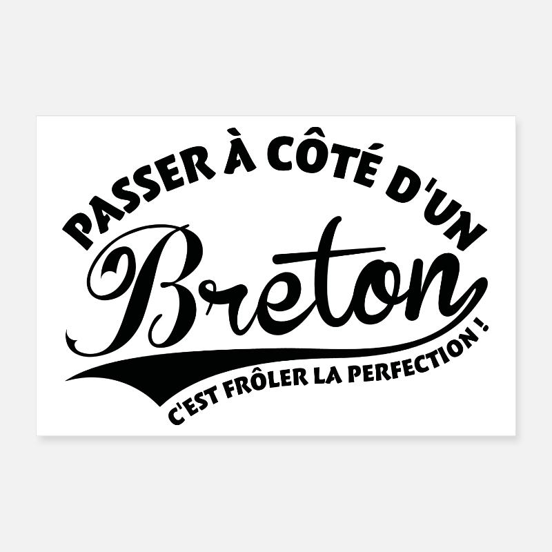 Breton Perfection Poster 30 x 20 cm