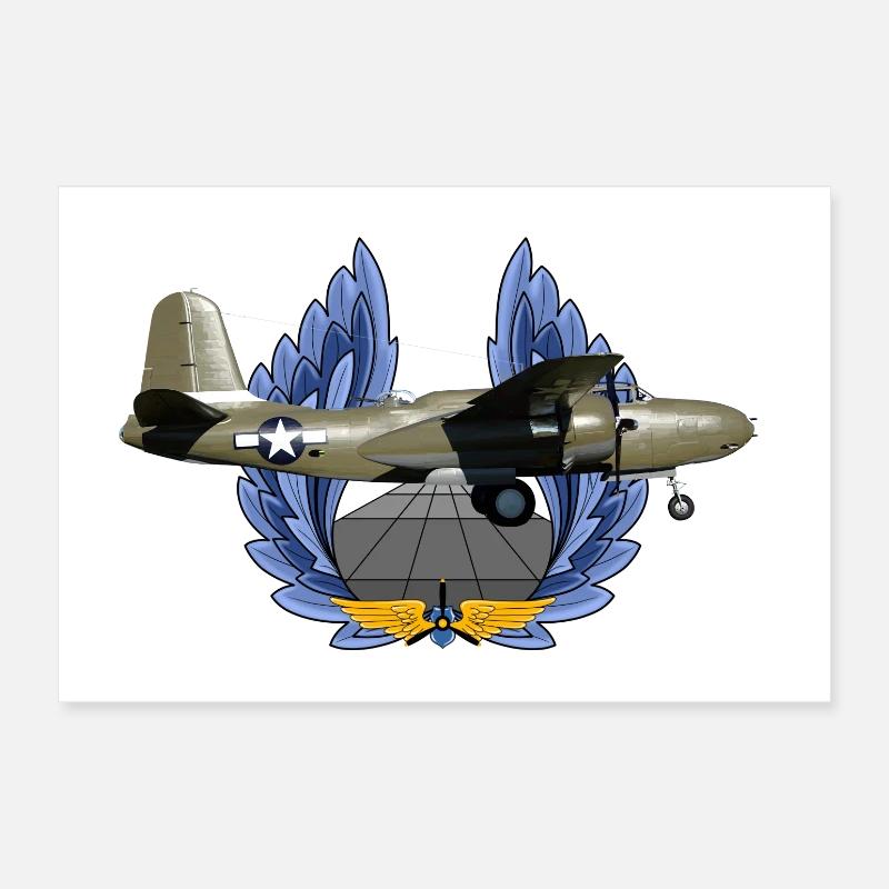 A-20 Havoc Poster 30 x 20 cm