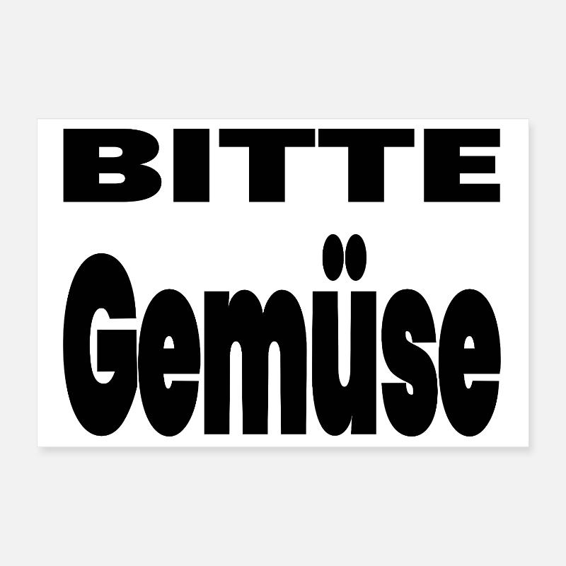Gemüse Poster 30x20 cm