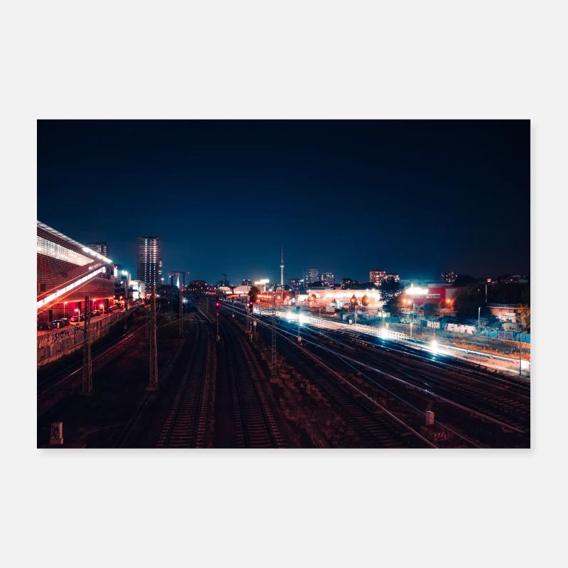 Blinding lights Poster 30x20 cm