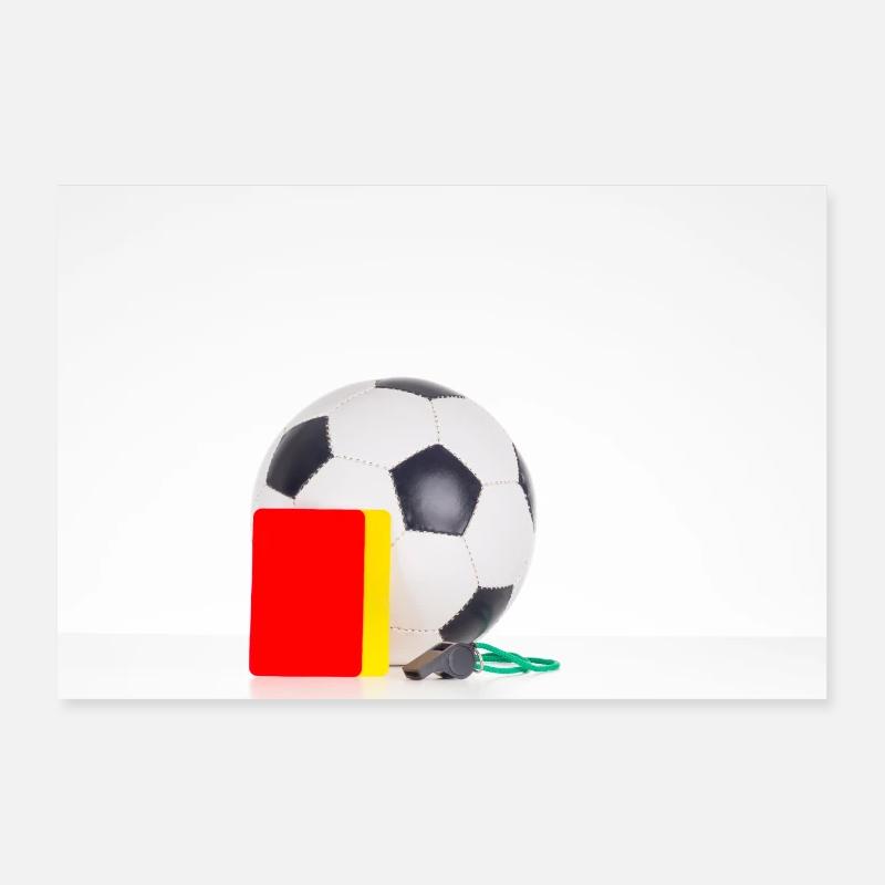 Fussball Poster 30x20 cm