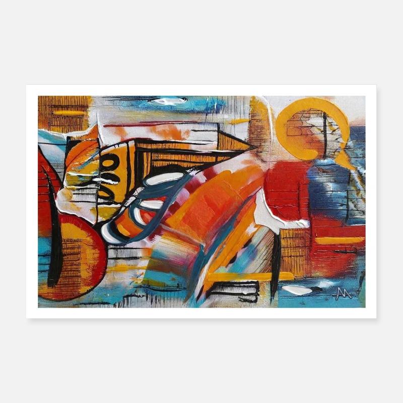 Jeu de couleurs 2 Poster 30 x 20 cm