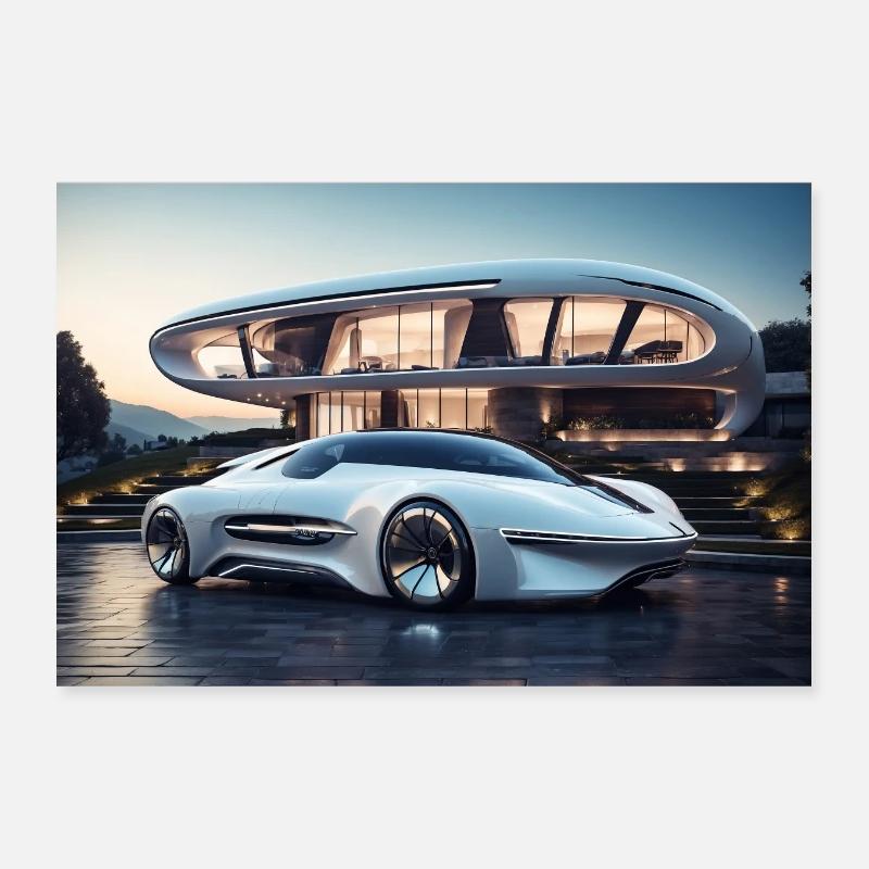 Futuriste 19 Poster 30 x 20 cm