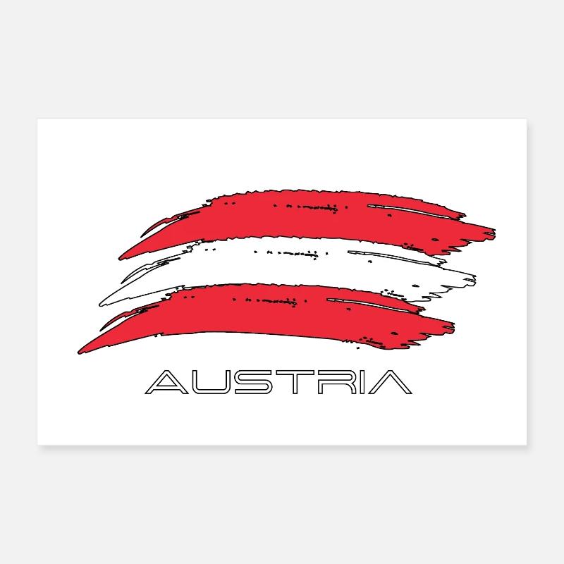 Autriche Poster 30 x 20 cm