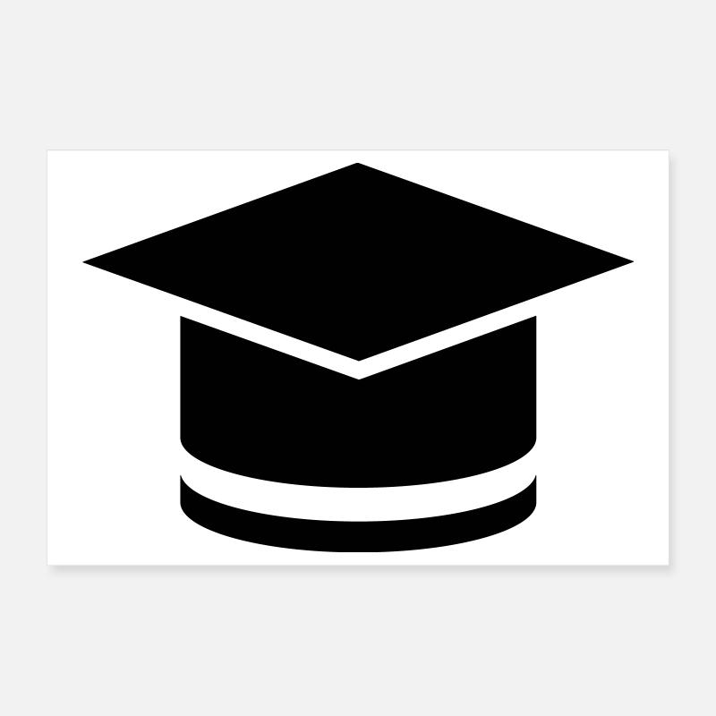 Doctor's hat Poster 12" x 8" (30x20 cm)