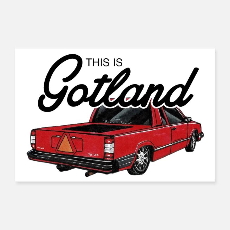 Das ist Gotland - Epa Poster 30x20 cm