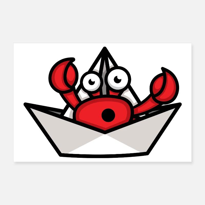 Bernard-l'ermite Poster 30 x 20 cm