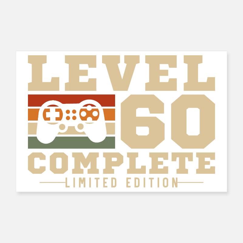 Niveau 60 complete Poster 30 x 20 cm
