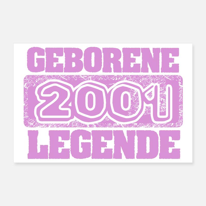 2001 Poster 30 x 20 cm