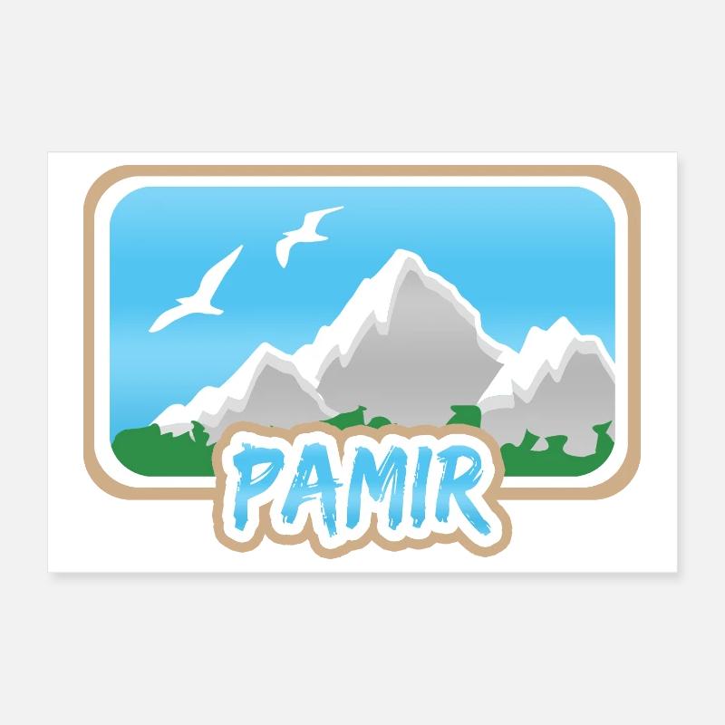 Pamir Poster 30x20 cm