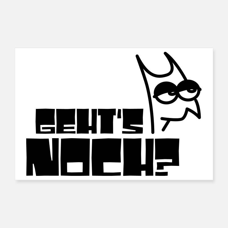 Gehts Noch? Poster 30x20 cm