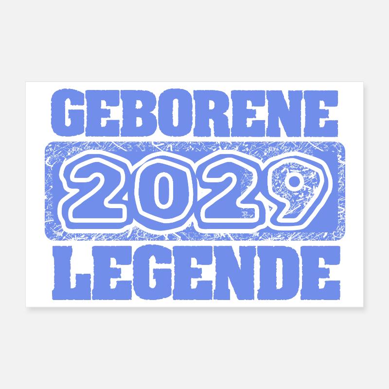 2029 Poster 12" x 8" (30x20 cm)