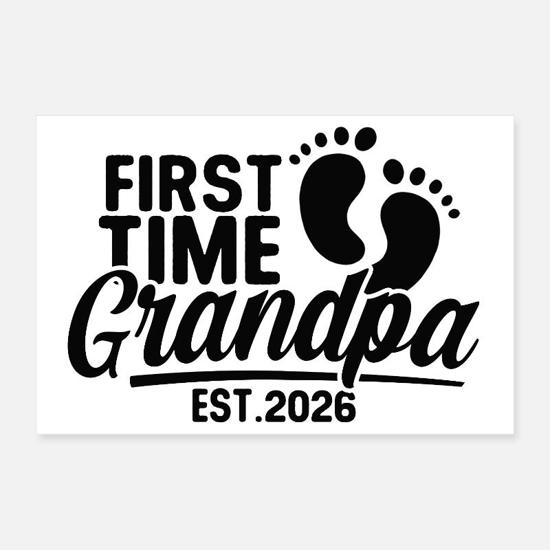 Opa 2026 - Stolzer Opa - Geschenkidee Poster 30x20 cm