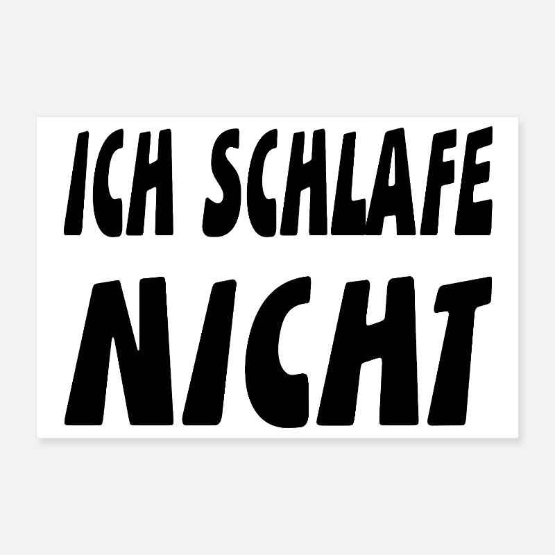 Dormir Poster 30 x 20 cm