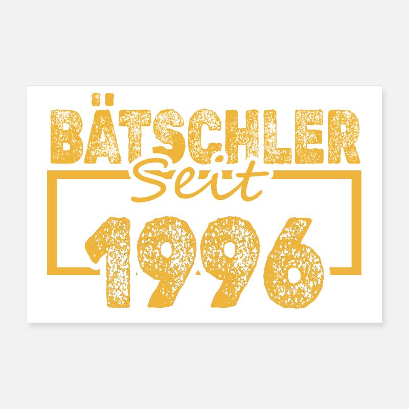 Bachelor 1996 Poster 30x20 cm