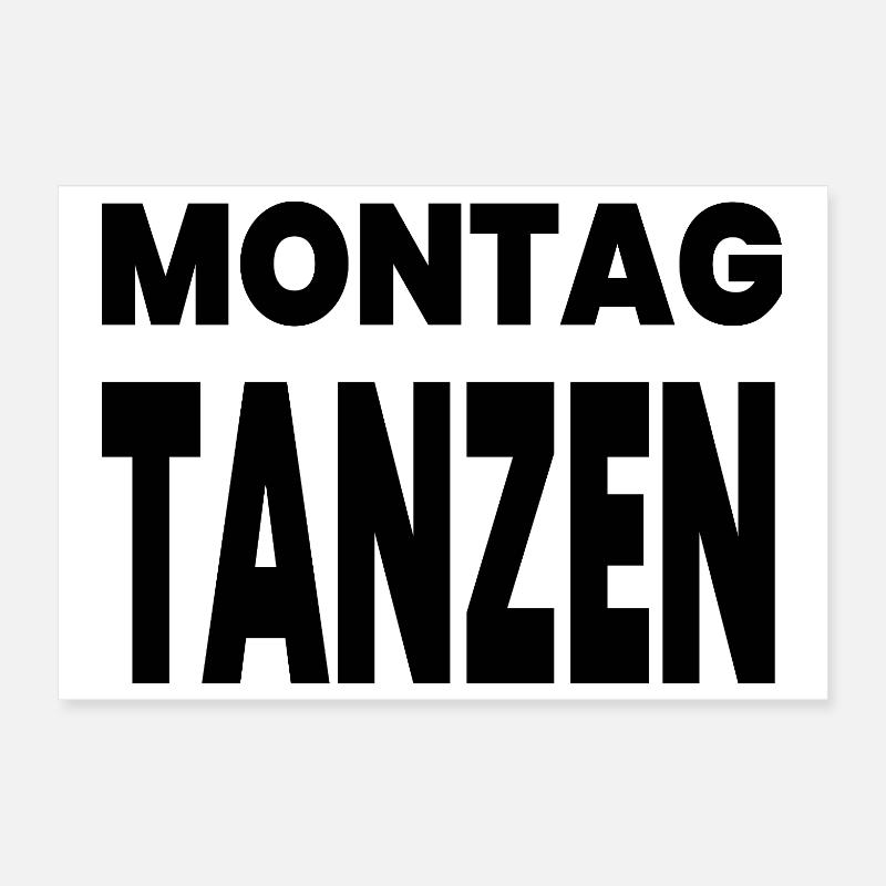 Tanzen Poster 30x20 cm