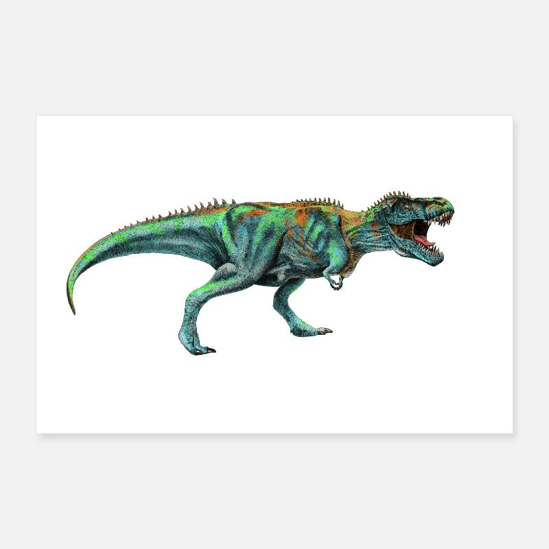 Dinosaur Poster 30 x 20 cm