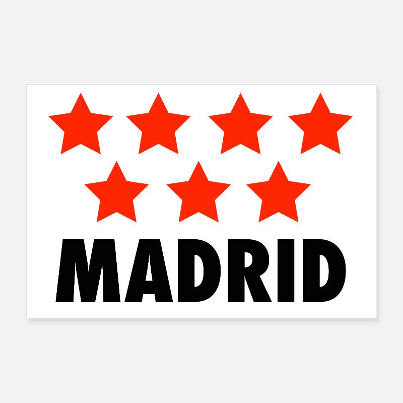 Madrid Poster 30x20 cm
