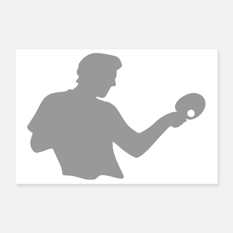 Ping-pong Poster 30 x 20 cm