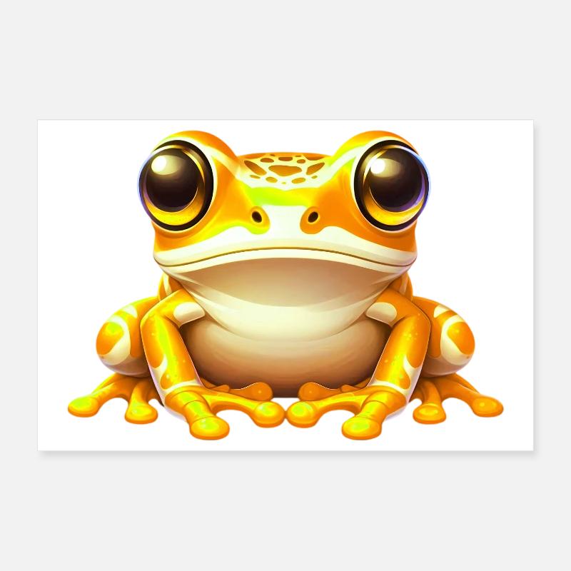 Grenouille Poster 30 x 20 cm