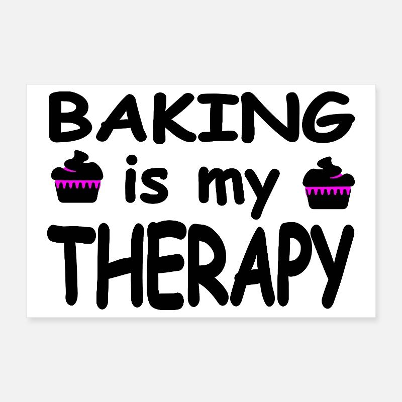 Bake Poster 12" x 8" (30x20 cm)