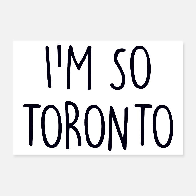 Toronto, Canada Poster 30 x 20 cm