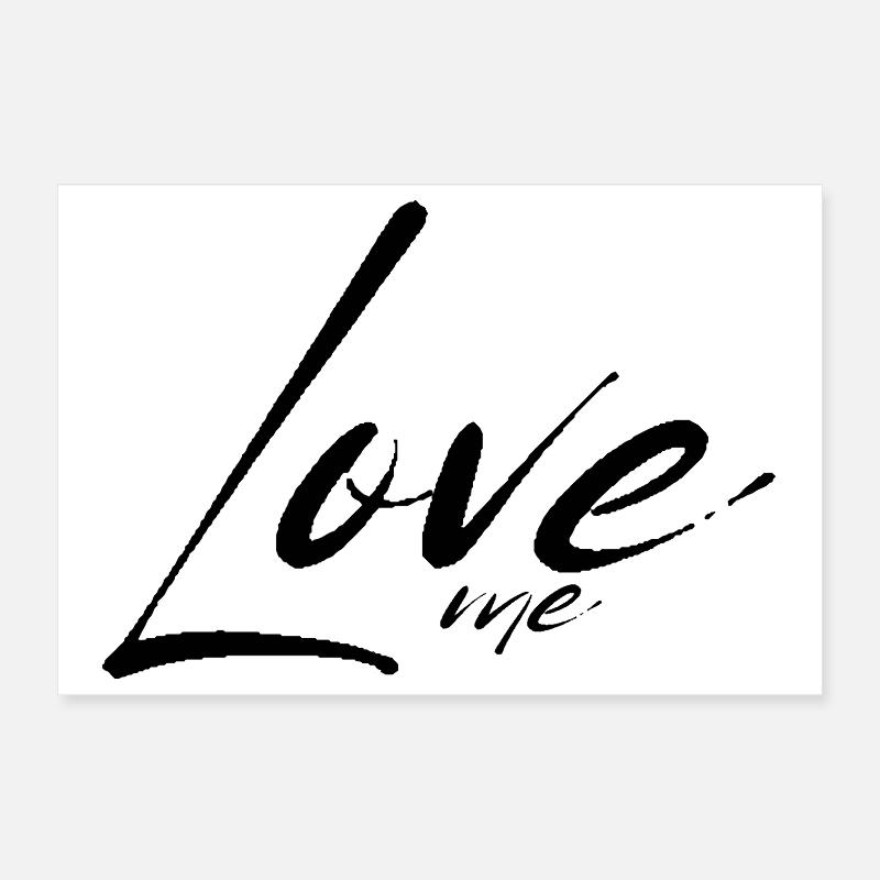 Love me Poster 30x20 cm