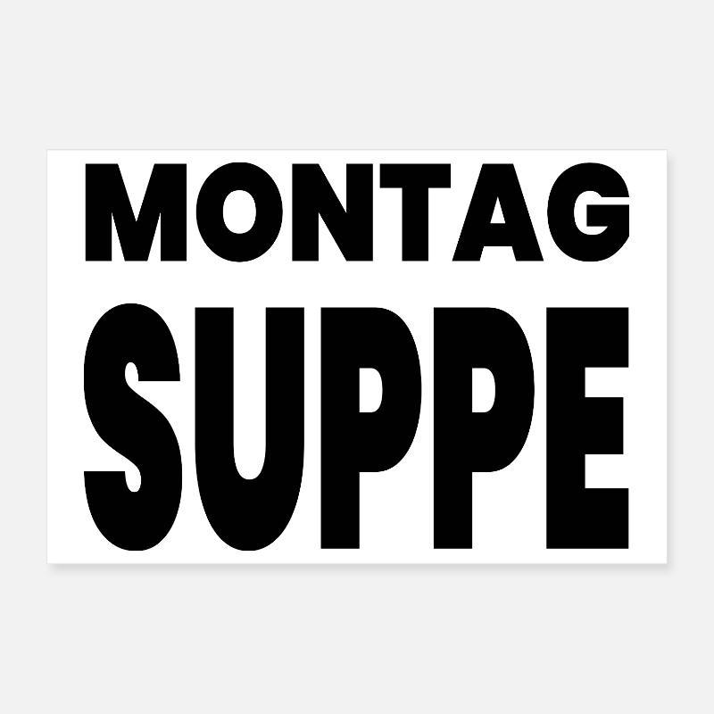 Suppe Poster 30x20 cm