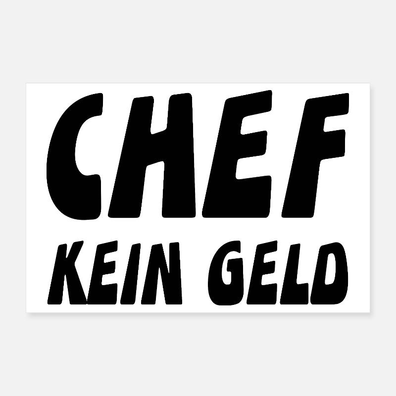 Chef Poster 30x20 cm