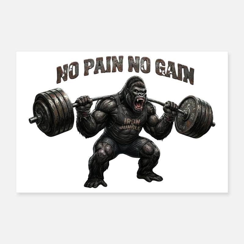 On n’a rien sans rien Poster 30 x 20 cm