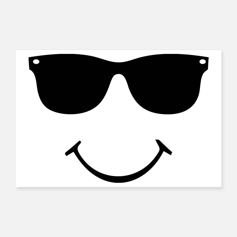 face Poster 12" x 8" (30x20 cm)