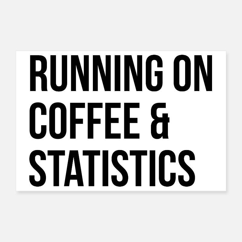 statistiques Poster 30 x 20 cm