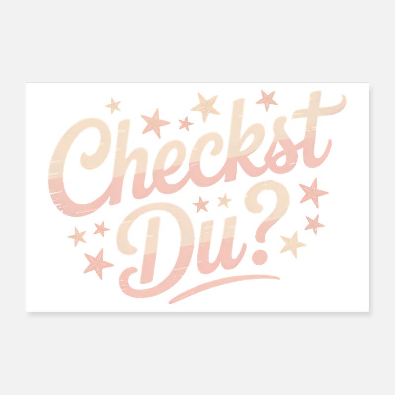 Check Out - Funny Memes Poster 12" x 8" (30x20 cm)