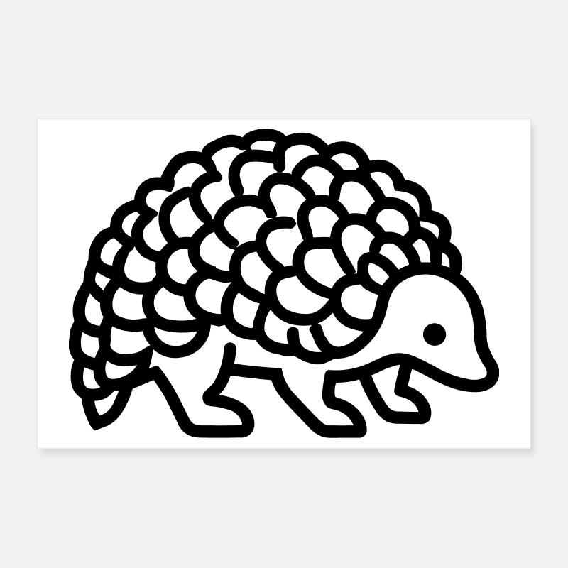 pangolin Poster 30 x 20 cm