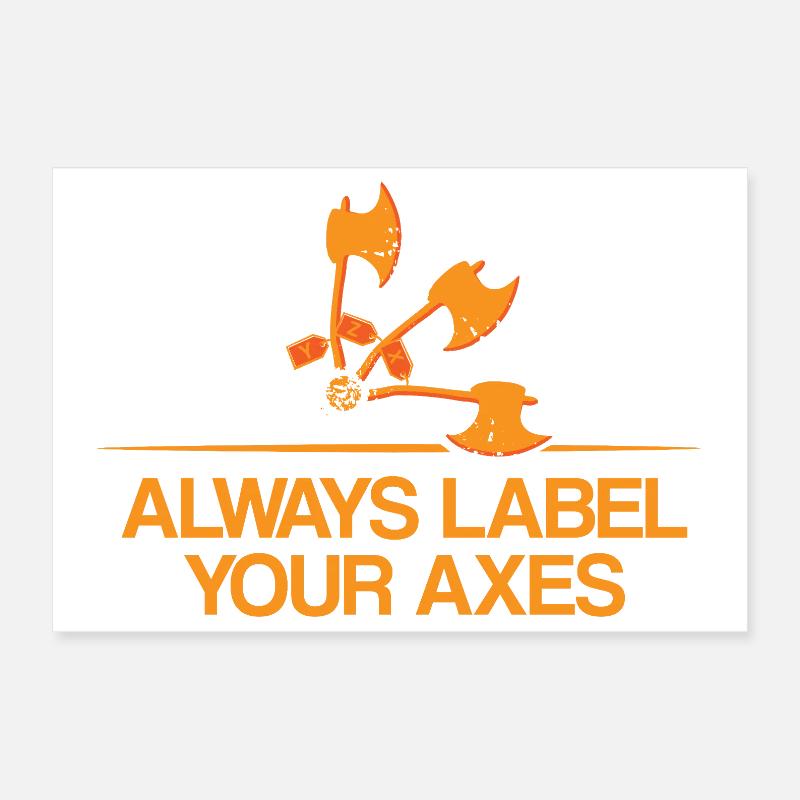 Math Teacher Geometry School Mathematics Poster 12" x 8" (30x20 cm)