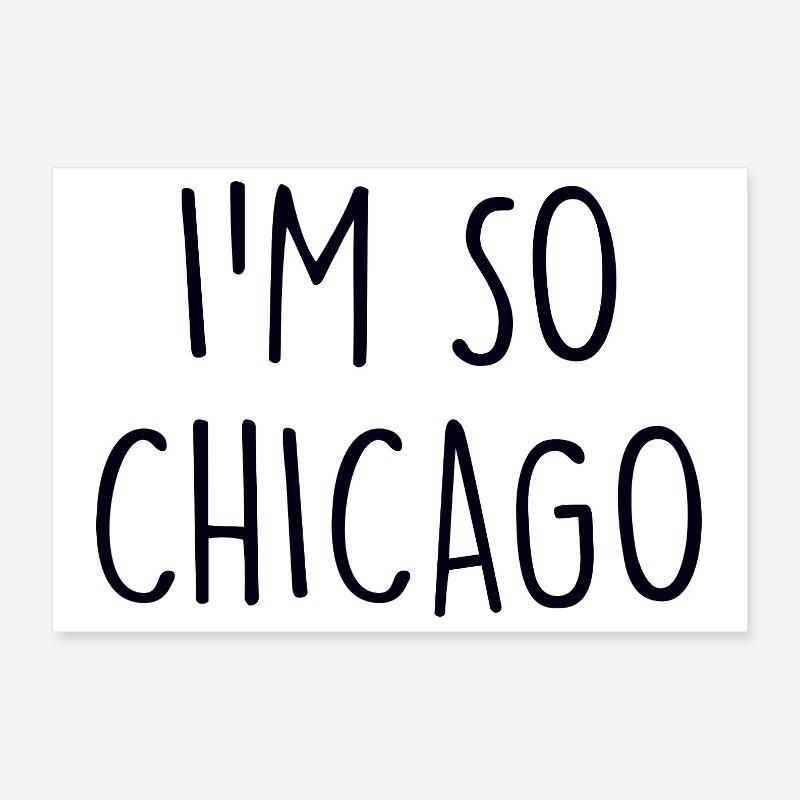 Chicago Poster 30 x 20 cm