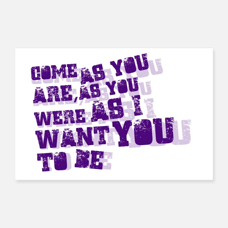 Nirvana - Venez comme vous êtes Poster 30 x 20 cm