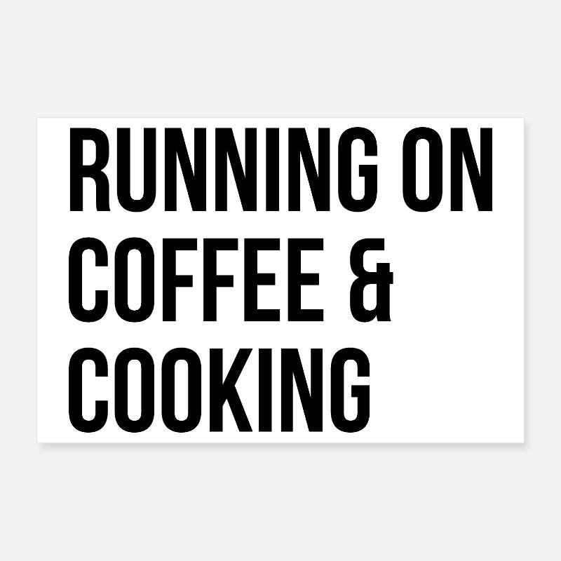 Kochen Poster 30x20 cm