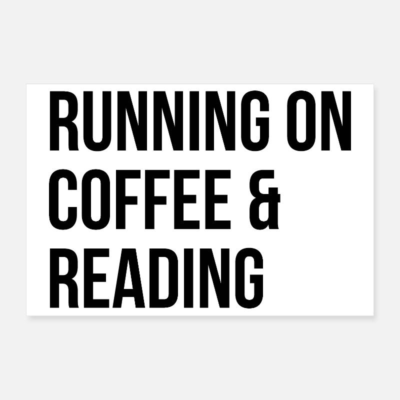 Reading Poster 12" x 8" (30x20 cm)