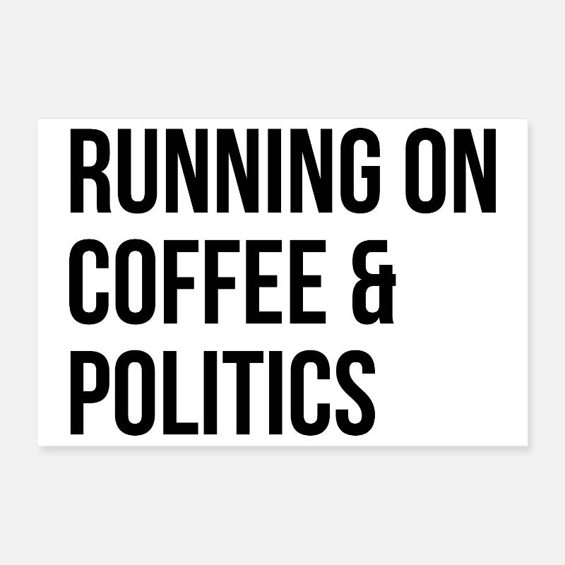 Politics Poster 12" x 8" (30x20 cm)