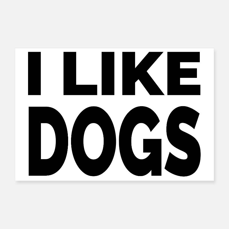 Hunde Poster 30x20 cm