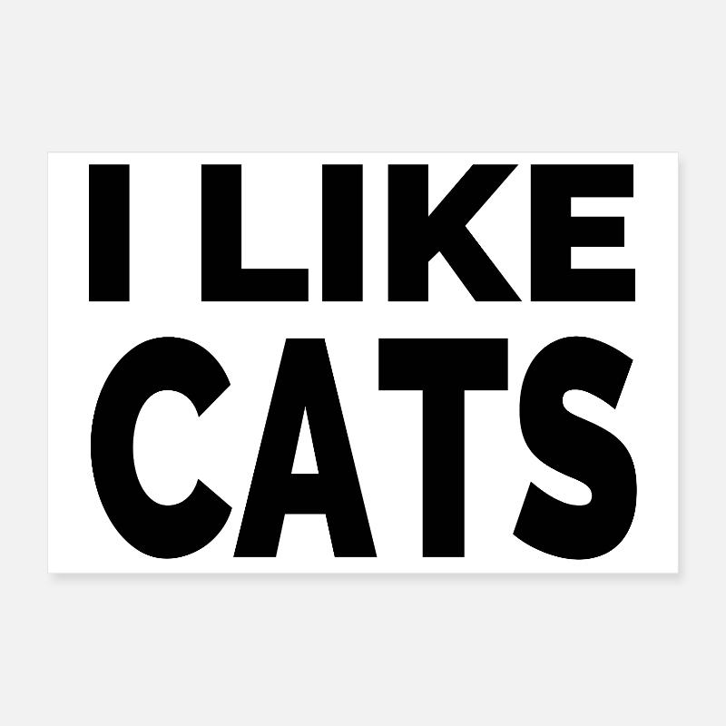 feline Poster 12" x 8" (30x20 cm)