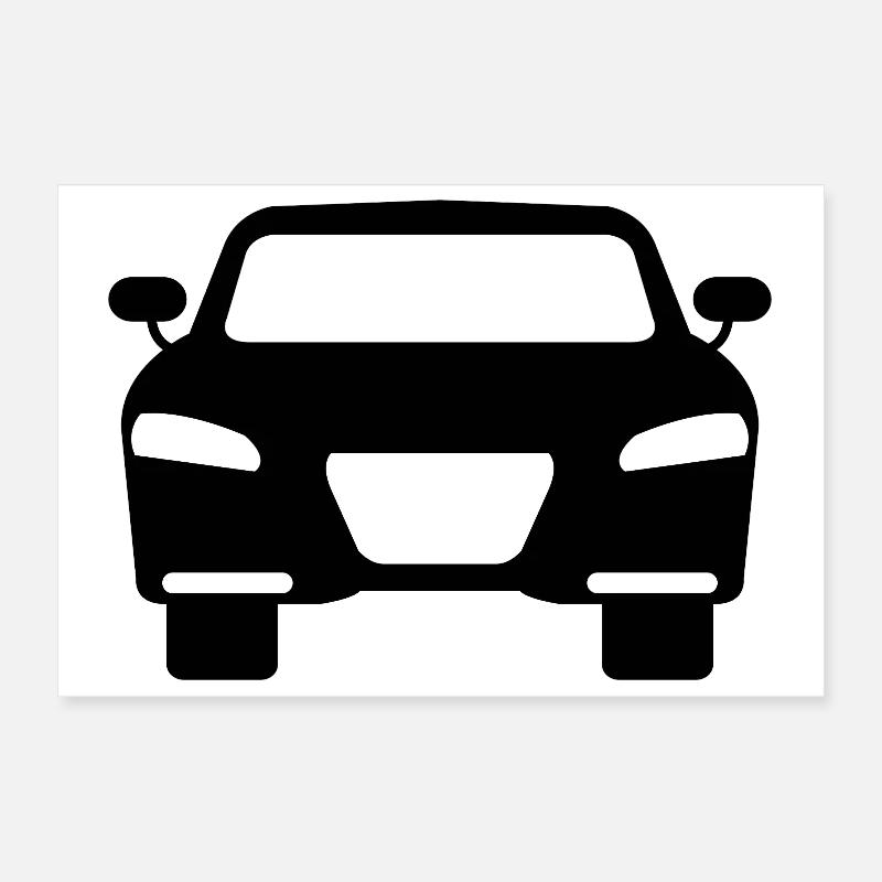 Car Poster 12" x 8" (30x20 cm)