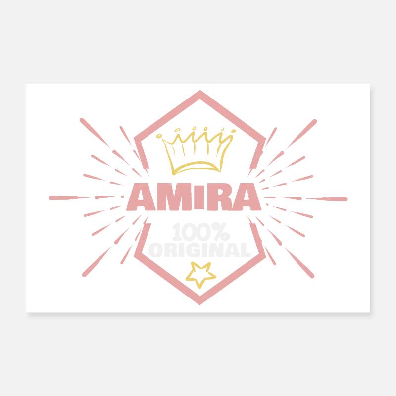 Amira originale Poster 30 x 20 cm